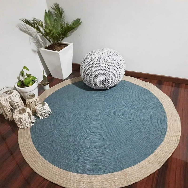 Jute Rug Home Decor Outdoor Rugs Hand Braided Round Natural Jute Floor Mat Rugs and Carpets for Home Living Room
Jute Rug Home Decor Outdoor Rugs Hand Braided Round Natural Jute Floor Mat Rugs and Carpets for Home Living Room