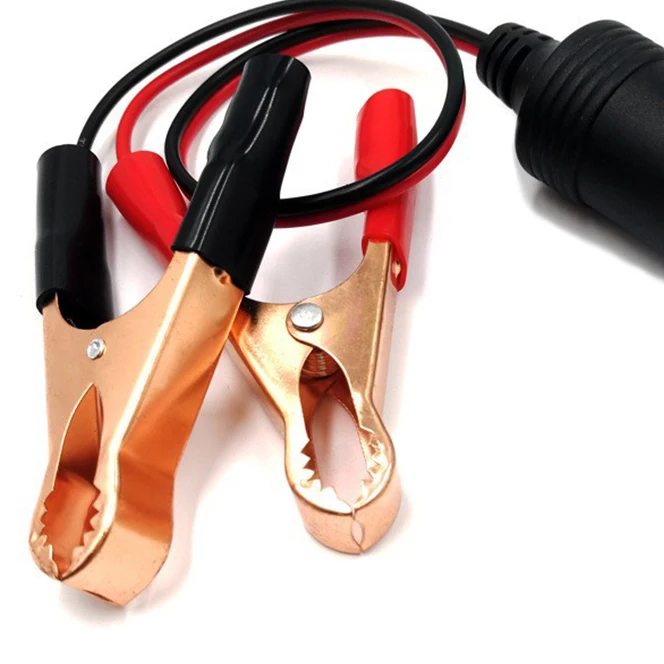 12V Car Battery Clip to Cigarette Lighter Socket High Power Pure Copper Adapter For Automotive Use 30cm 50A clamp
12V Car Battery Clip to Cigarette Lighter Socket High Power Pure Copper Adapter For Automotive Use 30cm 50A clamp
