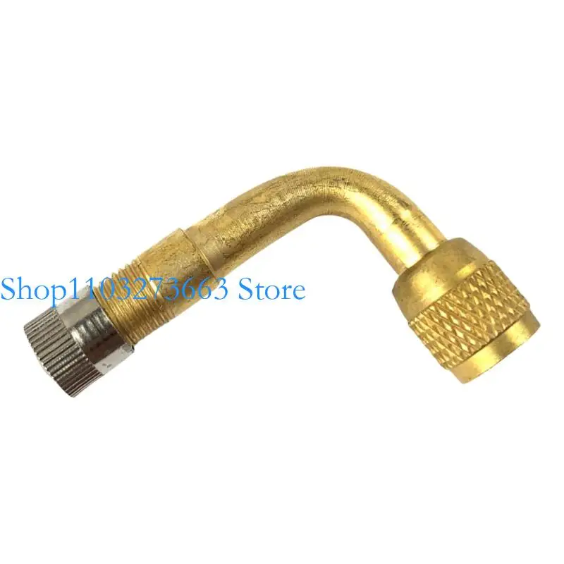 R6FE Universal Coppers Tyre Valves Extension 3 Angles High Durability Tyre Valves Adapters
R6FE Universal Coppers Tyre Valves Extension 3 Angles High Durability Tyre Valves Adapters