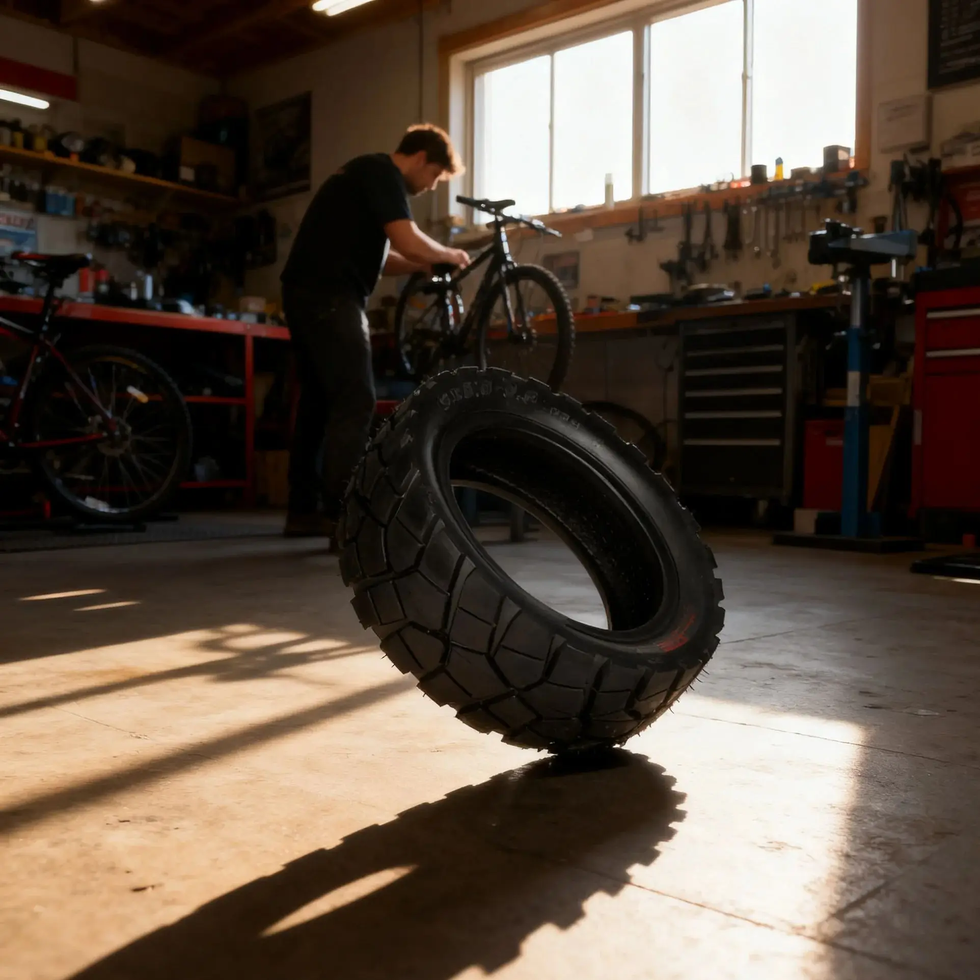 Шина для электрического скутера на открытом воздухе, бескамерная шина, вездеходная производительность, простая установка, оптимизированное давление воздуха
Шина для электрического скутера на открытом воздухе, бескамерная шина, вездеходная производительность, простая установка, оптимизированное давление воздуха