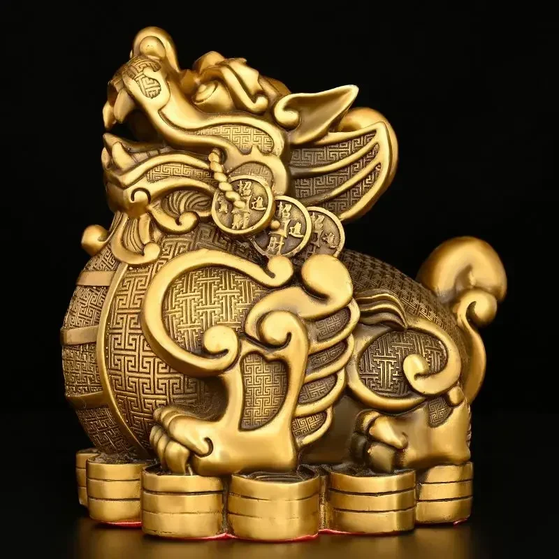 Feng Shui Lucky Copper Brave Ornaments ,Money Brave Living Room Cabinet Office Decor
Feng Shui Lucky Copper Brave Ornaments ,Money Brave Living Room Cabinet Office Decor
