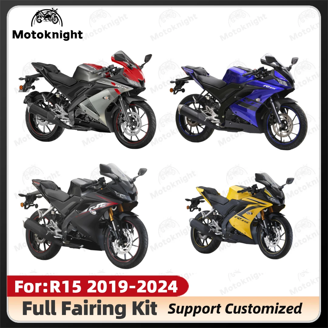 NEW ABS Motorcycle Fairing kit fit FOR YAMAHA R15 2019 2020 2021 2022 2023 2024 full Fairings bodywork kits zxmt Plastics
NEW ABS Motorcycle Fairing kit fit FOR YAMAHA R15 2019 2020 2021 2022 2023 2024 full Fairings bodywork kits zxmt Plastics
