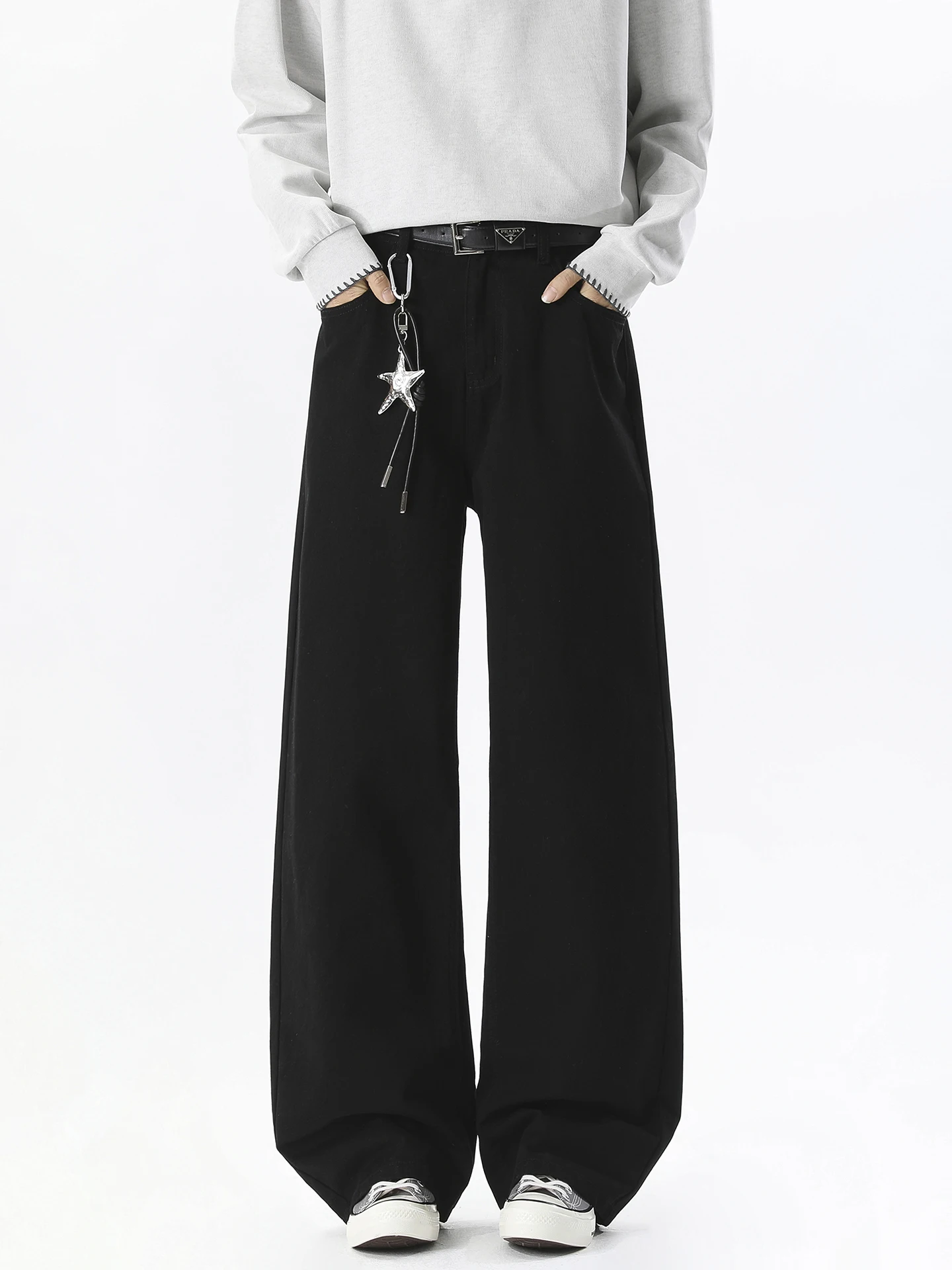 Джинсы Boyue American Trendy Workwear: прямые, широкие, универсальные, для подростков, повседневные, из смесового хлопка
Джинсы Boyue American Trendy Workwear: прямые, широкие, универсальные, для подростков, повседневные, из смесового хлопка