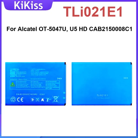 Battery Tli021e1 2200Mah For Alcatel Ot-5047U U5 Hd CAB2150008C1 Durable Replacement Mobile Phone