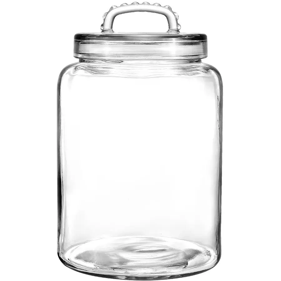 Gallon Glass Jar with Lid, Wide Mouth Large Glass Canister with lid, Super Large Cookie Jar for Food Storage, Sugar, Flour, Cook
Gallon Glass Jar with Lid, Wide Mouth Large Glass Canister with lid, Super Large Cookie Jar for Food Storage, Sugar, Flour, Cook
