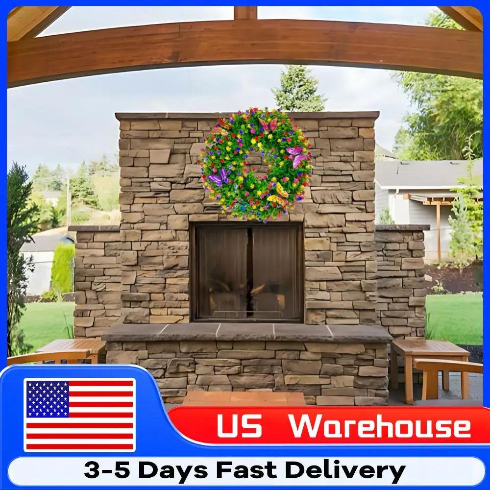 Венок из искусственного эвкалипта, пластиковый цветочный венок, венок из листьев эвкалипта, летний венок для декора стен и окон входной двери
Венок из искусственного эвкалипта, пластиковый цветочный венок, венок из листьев эвкалипта, летний венок для декора стен и окон входной двери