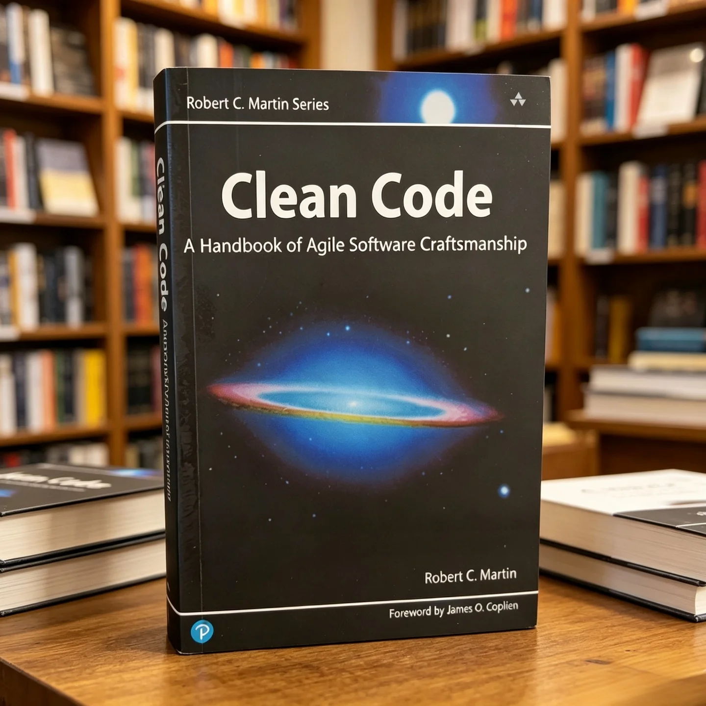 Clean Code: A Handbook of Agile Software Craftsmanship – The Essential Guide Every Developer Needs by Robert C. Martin
Clean Code: A Handbook of Agile Software Craftsmanship – The Essential Guide Every Developer Needs by Robert C. Martin