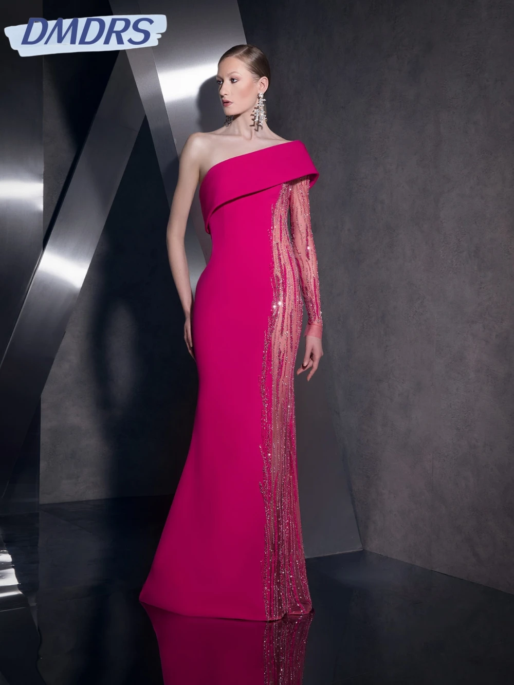 Formal Elegant Beaded Satin Long Evening Dress Stylish One Shoulder Mother Of The Bride Dresses For Wedding Customzied Prom Gown
Formal Elegant Beaded Satin Long Evening Dress Stylish One Shoulder Mother Of The Bride Dresses For Wedding Customzied Prom Gown