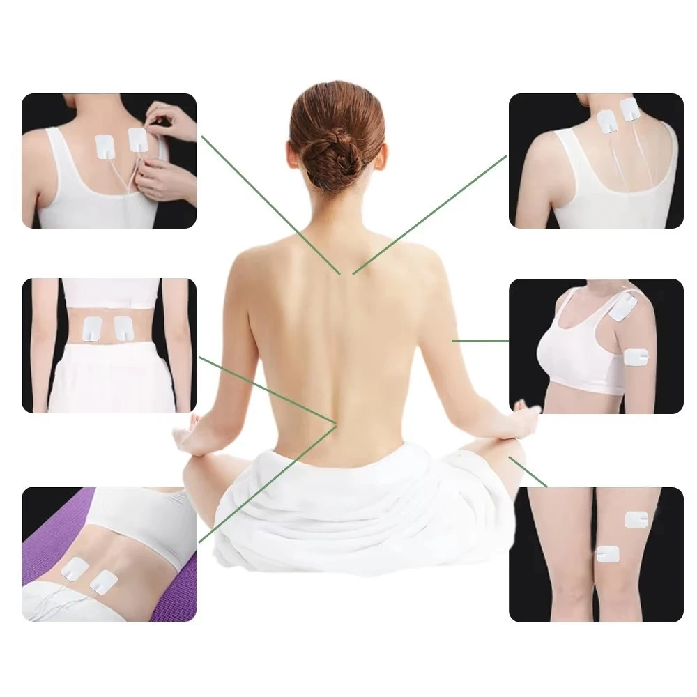Electrode Pads TENS and EMS Reusable 10 Pack 20 Pads 7x11cm Silicone for Home Physical Therapy
Electrode Pads TENS and EMS Reusable 10 Pack 20 Pads 7x11cm Silicone for Home Physical Therapy