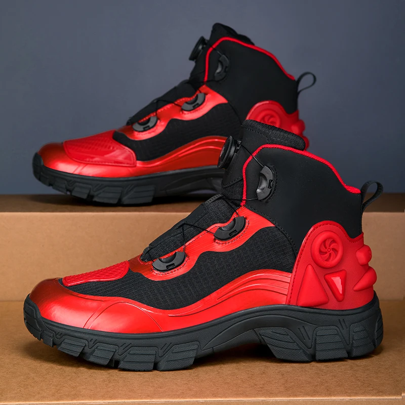 Мотоциклетные мужские профессиональные защитные ботинки для верховой езды, повседневная четырехсезонная удобная дышащая уличная мотоциклетная обувь
Мотоциклетные мужские профессиональные защитные ботинки для верховой езды, повседневная четырехсезонная удобная дышащая уличная мотоциклетная обувь