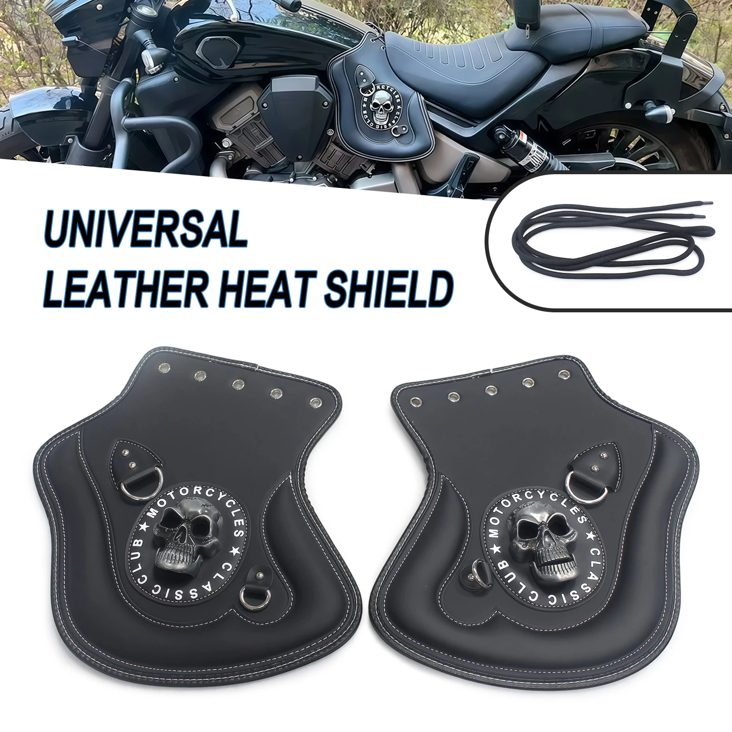 Universal Motorcycle Accessories Saddle Shield PU Leather Engine Cover Deflectors For Honda For Suzuki For Kawasaki For Yamaha
Universal Motorcycle Accessories Saddle Shield PU Leather Engine Cover Deflectors For Honda For Suzuki For Kawasaki For Yamaha