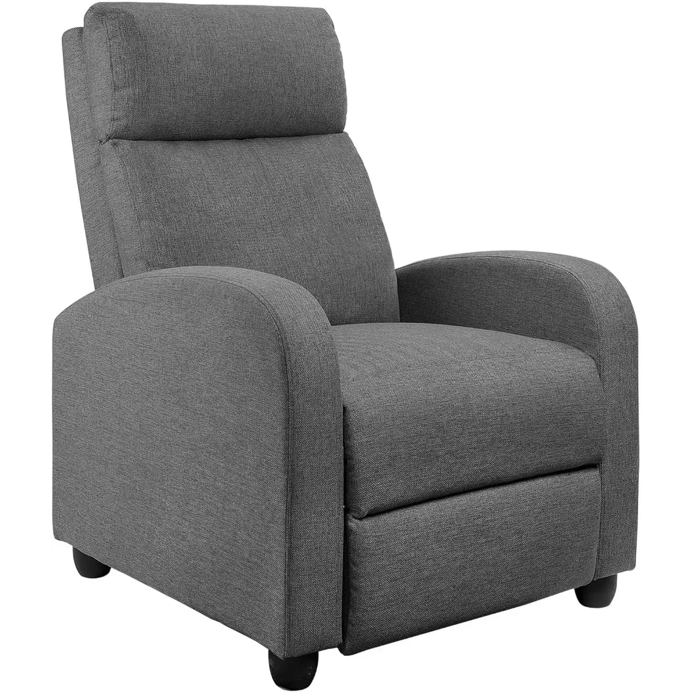 Recliner Chair Adjustable Home Theater Single Recliner Sofa Furniture with Thick Seat Cushion and Backrest
Recliner Chair Adjustable Home Theater Single Recliner Sofa Furniture with Thick Seat Cushion and Backrest