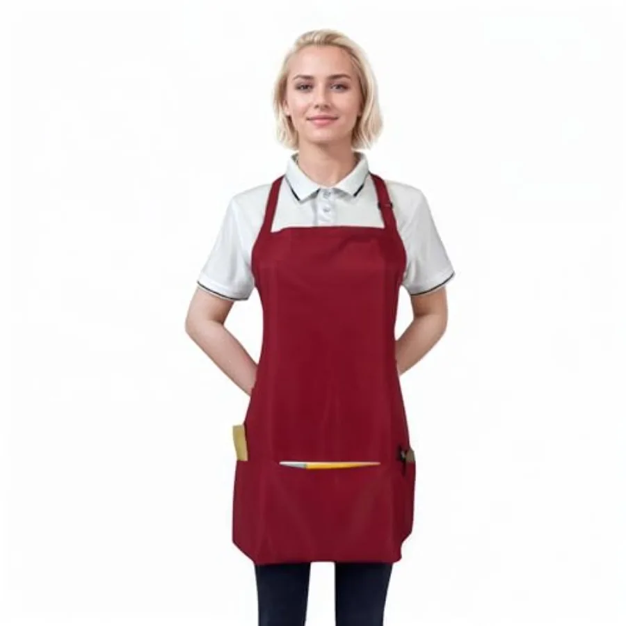 Adjustable Waterproof Aprons with 3 Pockets for Men Women, Server Apron for Kitchen Cooking Gardening Restaurant
Adjustable Waterproof Aprons with 3 Pockets for Men Women, Server Apron for Kitchen Cooking Gardening Restaurant