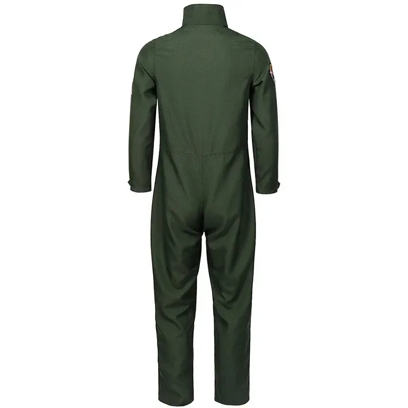 Men's Top Gun Maverick Party Costume For Halloween Cosplay American Airforce Uniform Military Pilot Jumpsuit Army Green5;c,8'z,6
Men's Top Gun Maverick Party Costume For Halloween Cosplay American Airforce Uniform Military Pilot Jumpsuit Army Green5;c,8'z,6