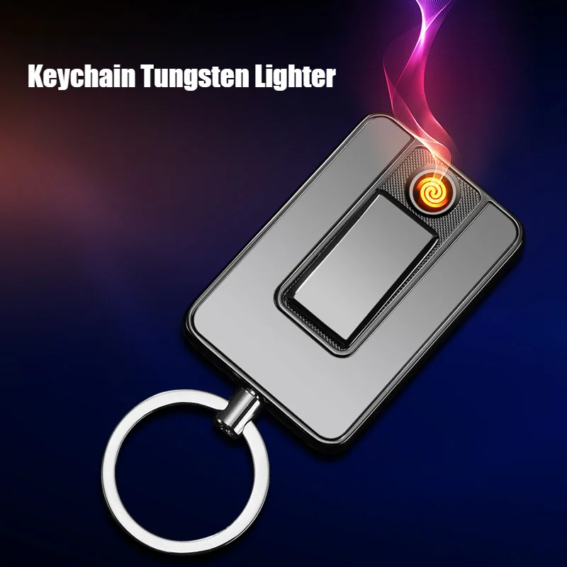 2025 New Pull-down Switch Charging Lighter Keychain Plus Thick Tungsten Cigarette Lighters & Smoking Accessories Ignition Cigar
2025 New Pull-down Switch Charging Lighter Keychain Plus Thick Tungsten Cigarette Lighters & Smoking Accessories Ignition Cigar