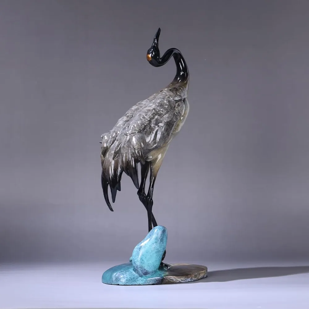 Brass Crane Sculpture Simulation Finish, Symbolizing Good Luck and Independence, Suitable for Collectors and Entrepreneurs
Brass Crane Sculpture Simulation Finish, Symbolizing Good Luck and Independence, Suitable for Collectors and Entrepreneurs