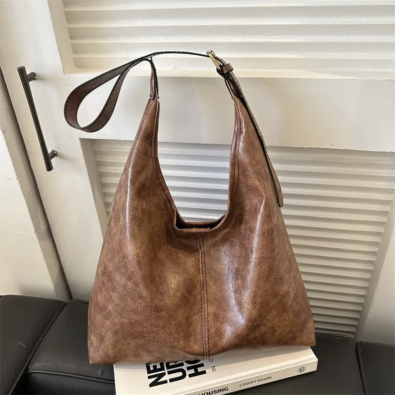 2026 New Vintage Korean Style Large Capacity Underarm Tote Bag, Women Casual Versatile Shoulder Handbag for Daily Commute
2026 New Vintage Korean Style Large Capacity Underarm Tote Bag, Women Casual Versatile Shoulder Handbag for Daily Commute