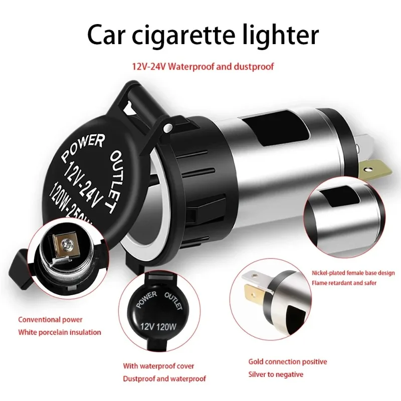 1PCS 12-24V Car Female Socket Power Plug Cigar Lighter Socket Car Cigarette Lighter Auto Motorcycle Marine Atv Rv Accessories
1PCS 12-24V Car Female Socket Power Plug Cigar Lighter Socket Car Cigarette Lighter Auto Motorcycle Marine Atv Rv Accessories