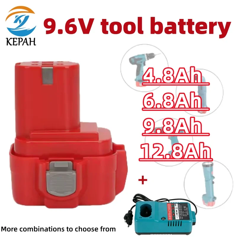 Durable 9.6V Ni-MH Battery for Powtree|4.8-12.8Ah Compatible with PA09/PA18 Cordless Tools + Charger
Durable 9.6V Ni-MH Battery for Powtree|4.8-12.8Ah Compatible with PA09/PA18 Cordless Tools + Charger