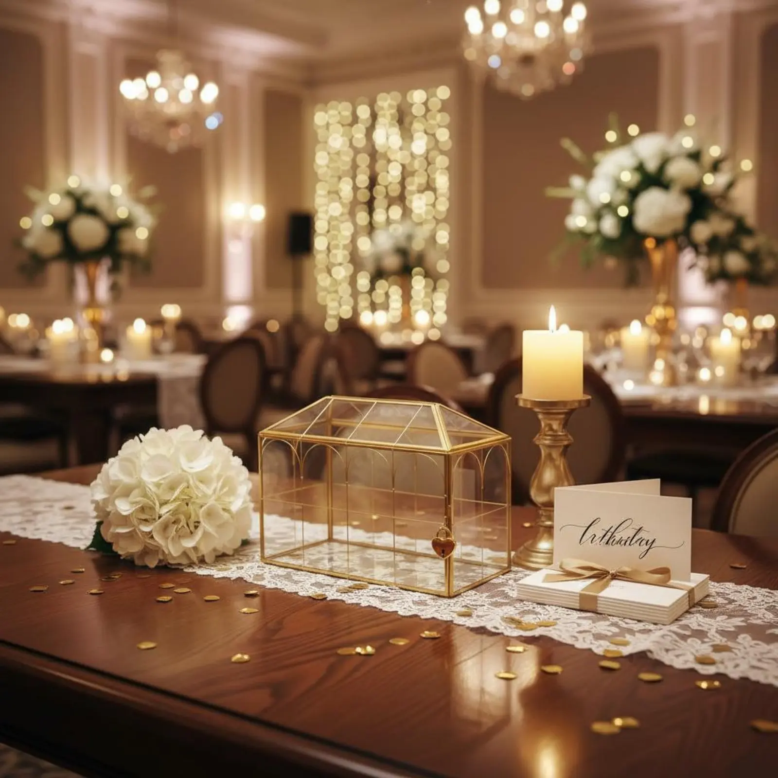 Heart Lock Card Box Transparent Gold Clear Card Box Party Decor Decorative Easy to Accessible for Brides, Banquet
Heart Lock Card Box Transparent Gold Clear Card Box Party Decor Decorative Easy to Accessible for Brides, Banquet