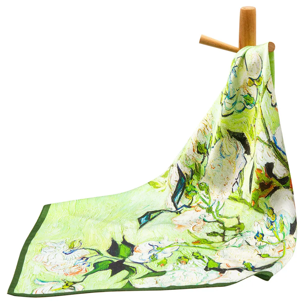 Роскошный шарф из натурального шелка 65 см/53 см, квадратный осенний носовой платок с узором роз для женщин и детей, элегантный модный подарок
Роскошный шарф из натурального шелка 65 см/53 см, квадратный осенний носовой платок с узором роз для женщин и детей, элегантный модный подарок