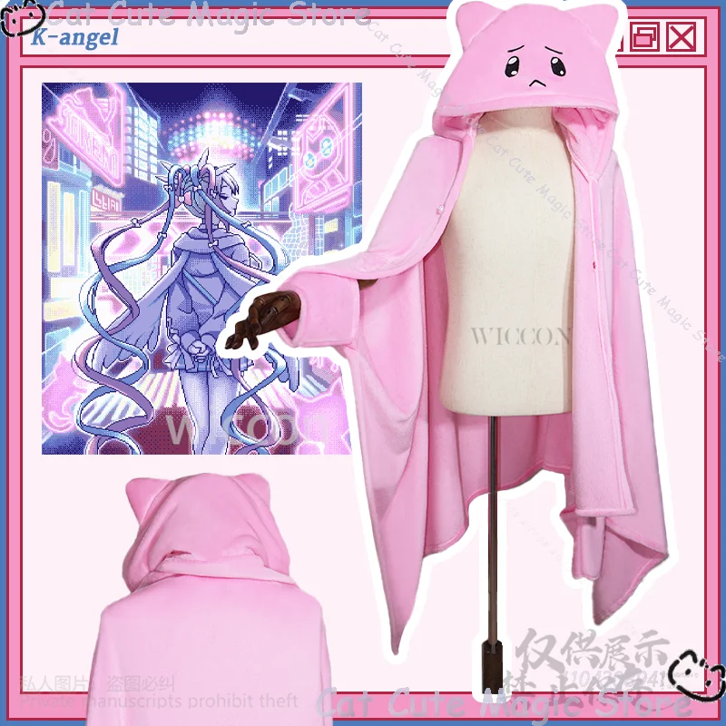 Игра NEEDY GIRL OVERDOSE Косплей KAngel P-chan Y2K Jirai Kei Одеяло Kawaii Pink Cat с капюшоном Мягкая накидка Повседневный костюм Cos Индивидуальный
Игра NEEDY GIRL OVERDOSE Косплей KAngel P-chan Y2K Jirai Kei Одеяло Kawaii Pink Cat с капюшоном Мягкая накидка Повседневный костюм Cos Индивидуальный