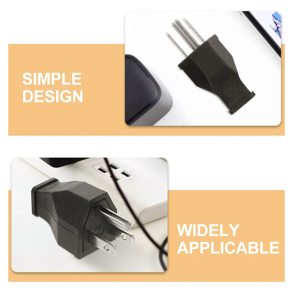 3Pcs 3 Prong Plug Replacement 15a 125V ABS Copper Simple Design Suitable for Different Power Sockets Extension Cord Ends
3Pcs 3 Prong Plug Replacement 15a 125V ABS Copper Simple Design Suitable for Different Power Sockets Extension Cord Ends
