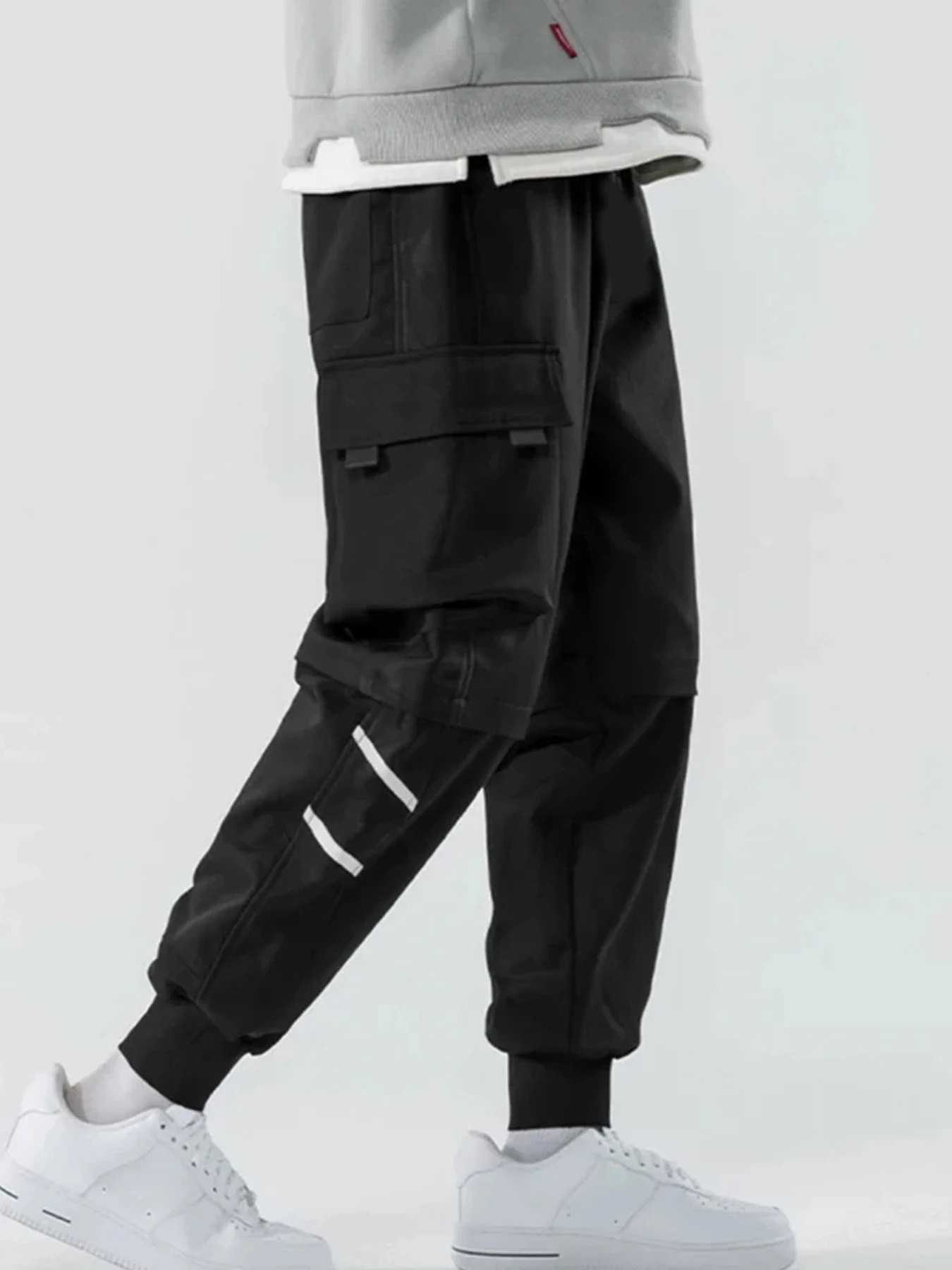 Heavy duty casual work pants for men, loose polyester fiber, trendy leg binding, casual long pants for men, spring 2025 new styl
Heavy duty casual work pants for men, loose polyester fiber, trendy leg binding, casual long pants for men, spring 2025 new styl
