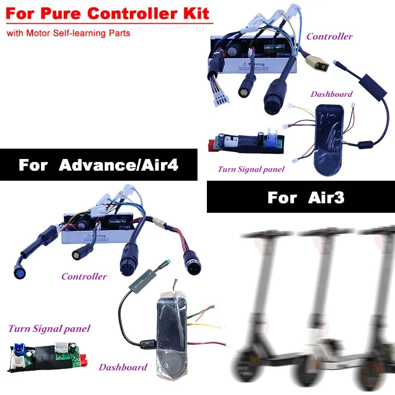High Power 1200W Scooter Controller for Pure Air 3 4 Advance, 10 Inch Motor Upgrade Kit, 55km/h Self-learning Motherboard Board
High Power 1200W Scooter Controller for Pure Air 3 4 Advance, 10 Inch Motor Upgrade Kit, 55km/h Self-learning Motherboard Board
