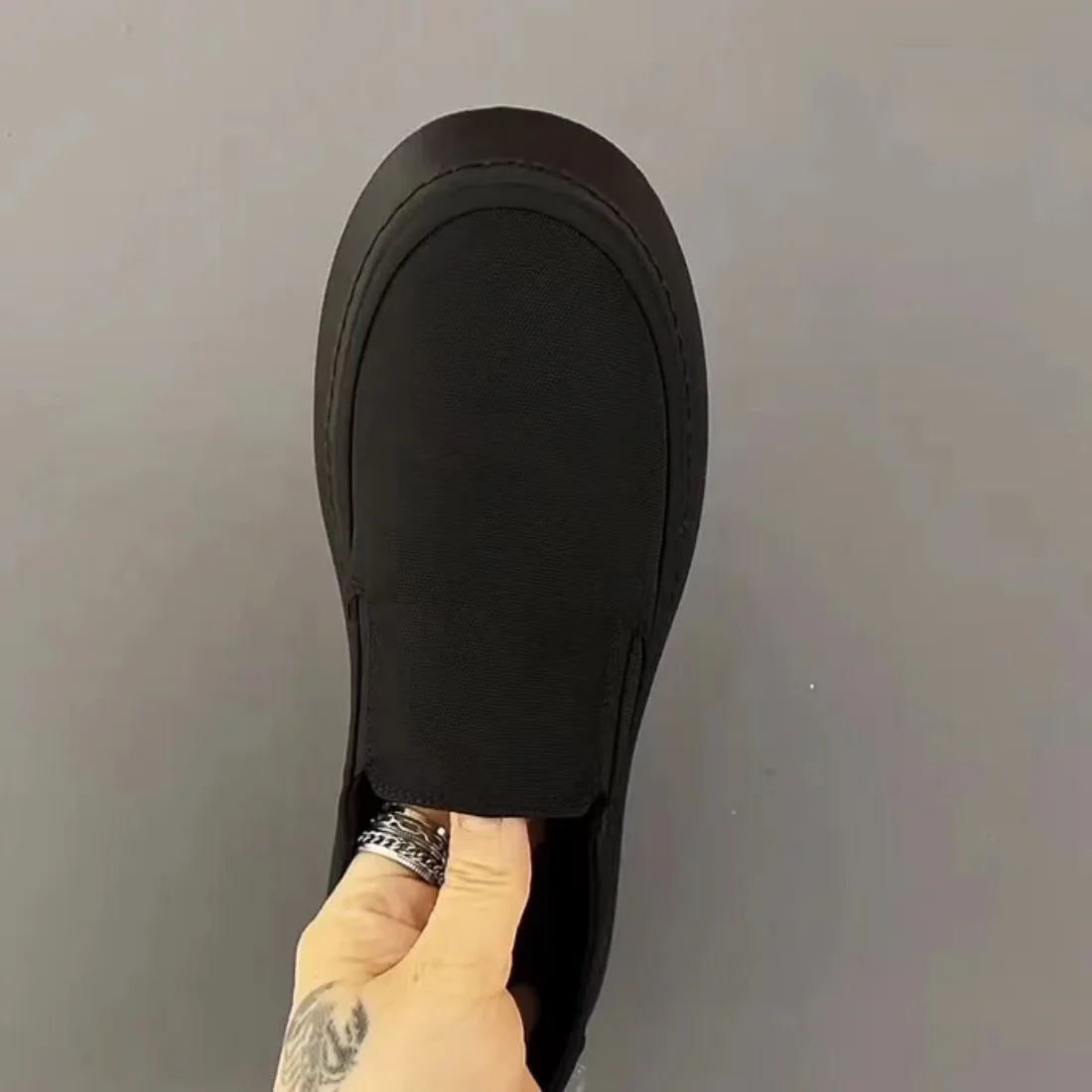 Faionable Men's Low-Top Slip-On oes Breathable Casual Canvas oes Busin Sle round Toe Flat Heel Spring Autumn Season
Faionable Men's Low-Top Slip-On oes Breathable Casual Canvas oes Busin Sle round Toe Flat Heel Spring Autumn Season