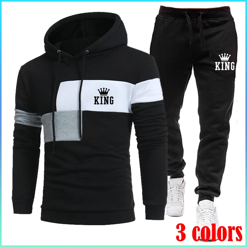 New Trending Men Hoodie Sweatshirts Sweatpants Suits Men Pullover Sports Jogging 2 Piece Outfits
New Trending Men Hoodie Sweatshirts Sweatpants Suits Men Pullover Sports Jogging 2 Piece Outfits