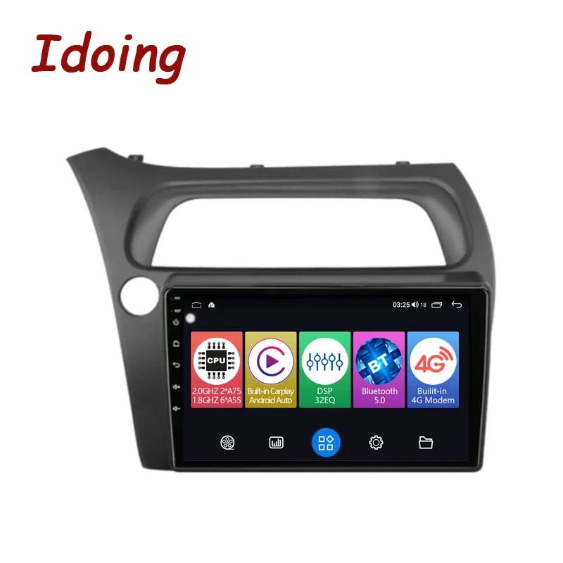 Idoing9"Android12 Auto Car Radio Media Player For Honda Civic Hatchback 2006-2012 GPS Navigation Carplay Head Unit Plug And Play
Idoing9"Android12 Auto Car Radio Media Player For Honda Civic Hatchback 2006-2012 GPS Navigation Carplay Head Unit Plug And Play