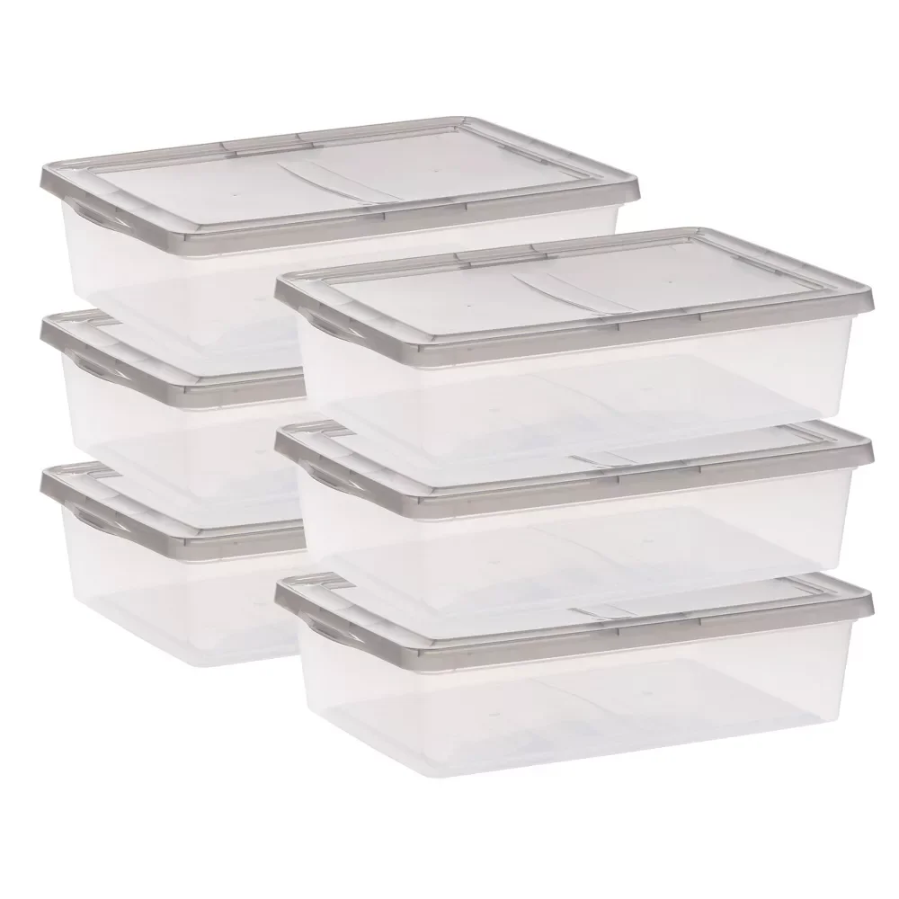 Eco-friendly Plastic Storage Box Family Large Capacity Translucent White Storage Box Snap Top Plastic Storage Bin
Eco-friendly Plastic Storage Box Family Large Capacity Translucent White Storage Box Snap Top Plastic Storage Bin