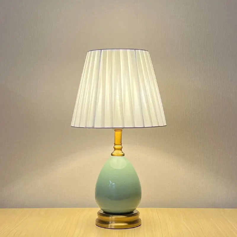 Table lamp bedside lamp bedroom ins girl warm romantic simple creative living room study retro ceramic small table
Table lamp bedside lamp bedroom ins girl warm romantic simple creative living room study retro ceramic small table