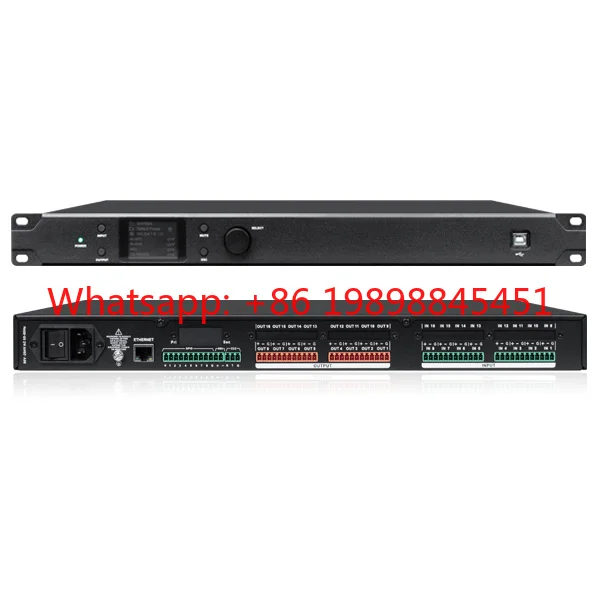 DP8050 8 In 8 Out Professional Audio Processor For Sound Reinforcement Engineering
DP8050 8 In 8 Out Professional Audio Processor For Sound Reinforcement Engineering
