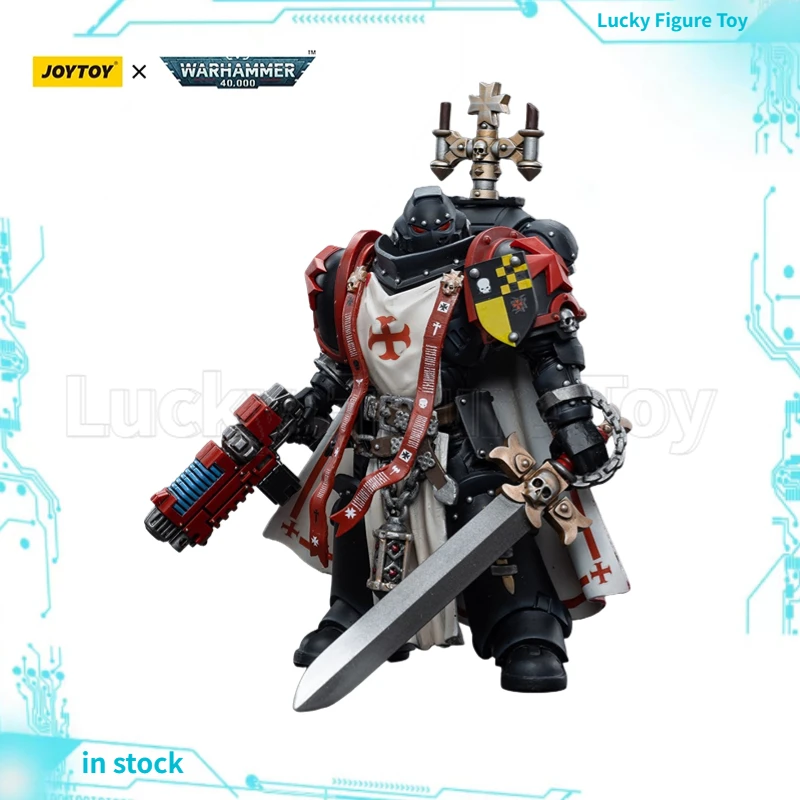 【In Stock】JOYTOY 1/18 Action Figure Warhammer 40K Black Templars Sword Brethren Brother Lombas Model Toy
【In Stock】JOYTOY 1/18 Action Figure Warhammer 40K Black Templars Sword Brethren Brother Lombas Model Toy
