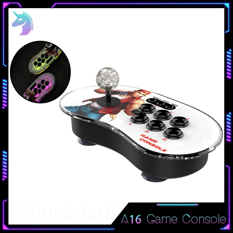 A16 Game Console Dual Joystick Retro Video Handheld Game Console 2.4G Wireless RGB Controller Console Battle Arcade Games Gift
A16 Game Console Dual Joystick Retro Video Handheld Game Console 2.4G Wireless RGB Controller Console Battle Arcade Games Gift