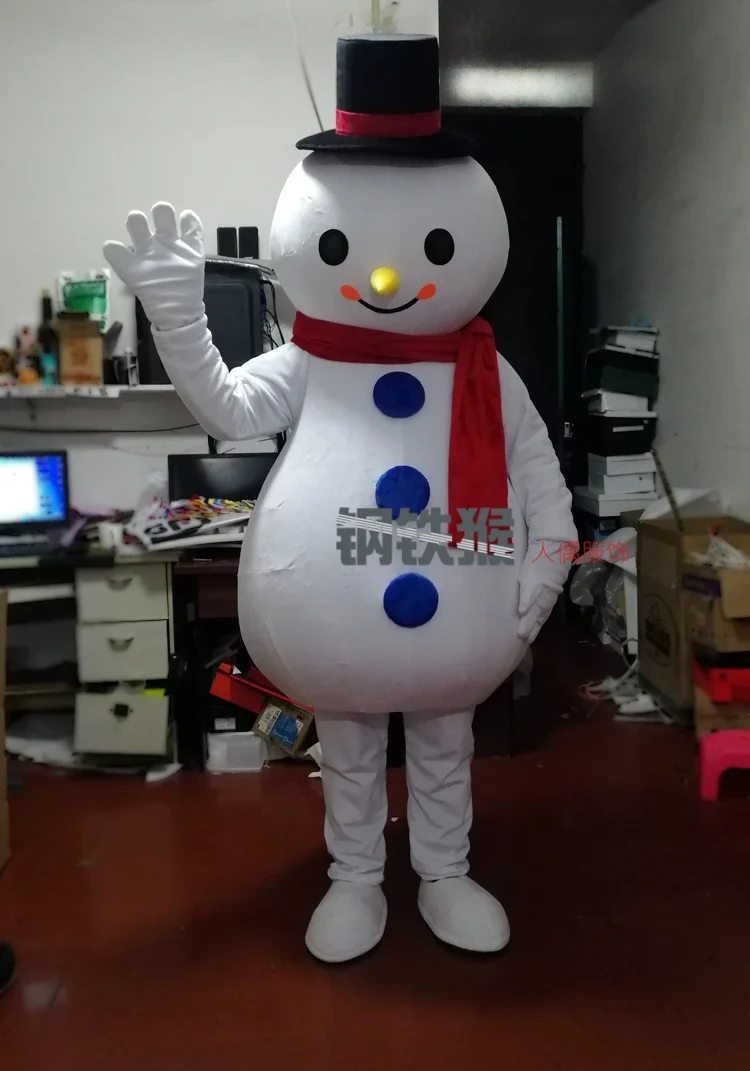 High Quality Sale Christmas Snowman Mascot Costume Halloween Christmas Party Stage Performance Mascot Costume Dress Adult Size
High Quality Sale Christmas Snowman Mascot Costume Halloween Christmas Party Stage Performance Mascot Costume Dress Adult Size