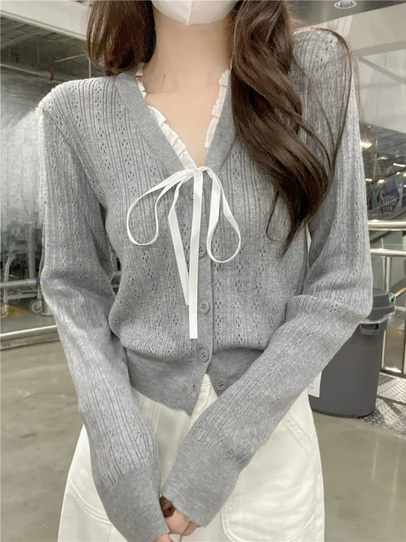 Гонконгский мягкий уютный вязаный кардиган V-Ne Long Sve ort Length для похудения, повседневная одежда для женщин ранней зимы
Гонконгский мягкий уютный вязаный кардиган V-Ne Long Sve ort Length для похудения, повседневная одежда для женщин ранней зимы