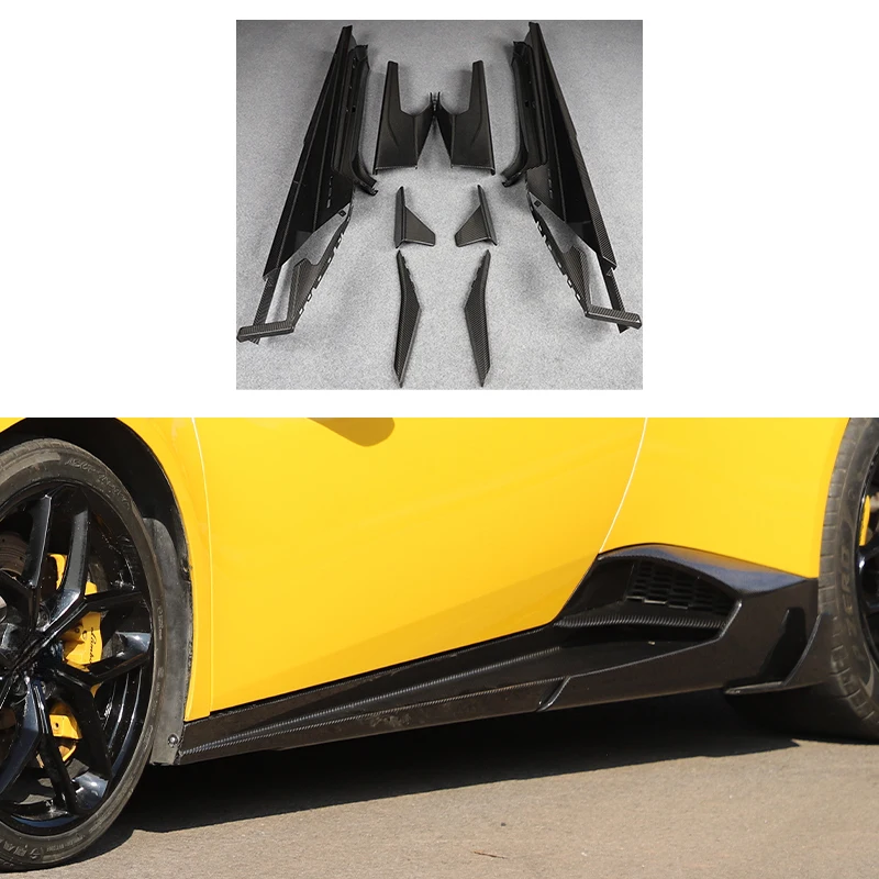 High Quality Carbon Fiber Side Skirt for Huracan LP580/610 2014-2023
High Quality Carbon Fiber Side Skirt for Huracan LP580/610 2014-2023