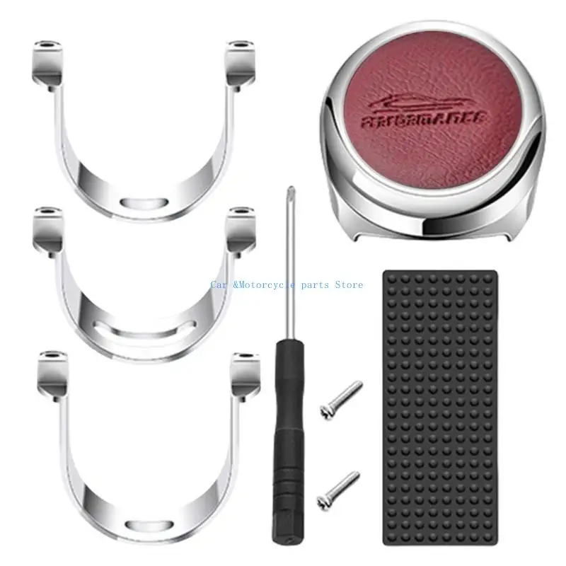 Y9UC Rotary Suicide Knob Car Steering Wheel Knob Universal Vehicle Steering Wheel Spinner Power Handle Spinner Balls for Car
Y9UC Rotary Suicide Knob Car Steering Wheel Knob Universal Vehicle Steering Wheel Spinner Power Handle Spinner Balls for Car