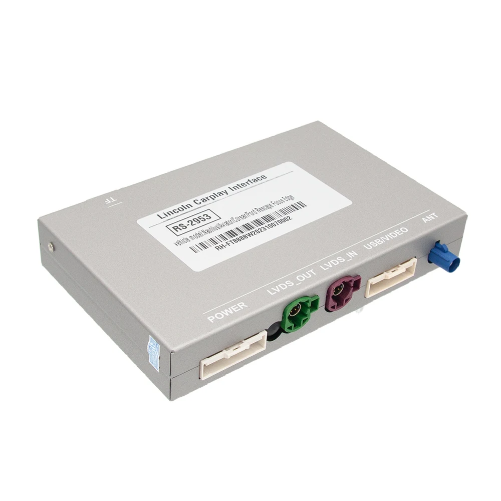 Android Auto Wireless Carplay Box With Reverse Interface for lincoln nautilus Avlator corsair Rescape Focus Edge
Android Auto Wireless Carplay Box With Reverse Interface for lincoln nautilus Avlator corsair Rescape Focus Edge