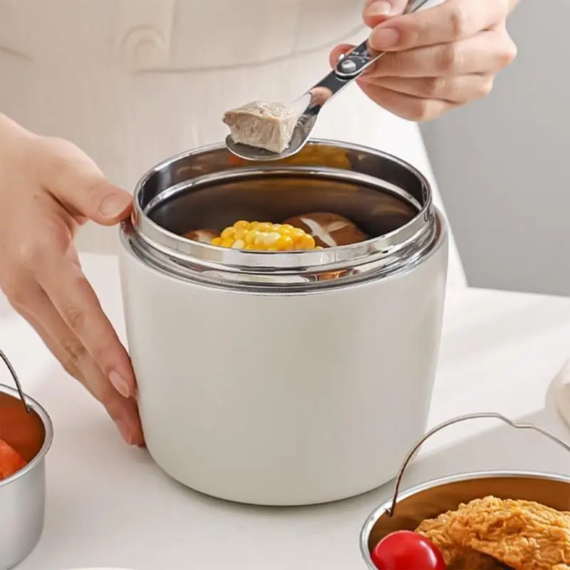 1.2L Insulated Stainless Steel Container Leakproof Box For Soup Salad Meal
1.2L Insulated Stainless Steel Container Leakproof Box For Soup Salad Meal