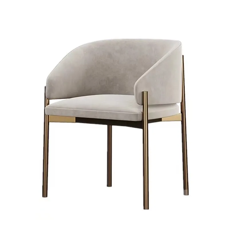 Custom Light Luxury Hotel Restaurant Cafe Furniture Stainless Steel Dining Chairs
Custom Light Luxury Hotel Restaurant Cafe Furniture Stainless Steel Dining Chairs