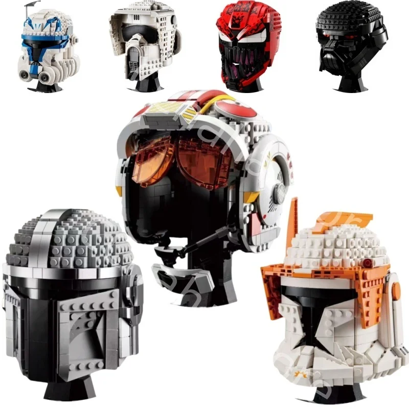 2025 Space Battle Fighter Pilot Helmet Building Blocks Luke Skywalkers Building Blocks Mandalorians Commander Codys Bricks Toys
2025 Space Battle Fighter Pilot Helmet Building Blocks Luke Skywalkers Building Blocks Mandalorians Commander Codys Bricks Toys