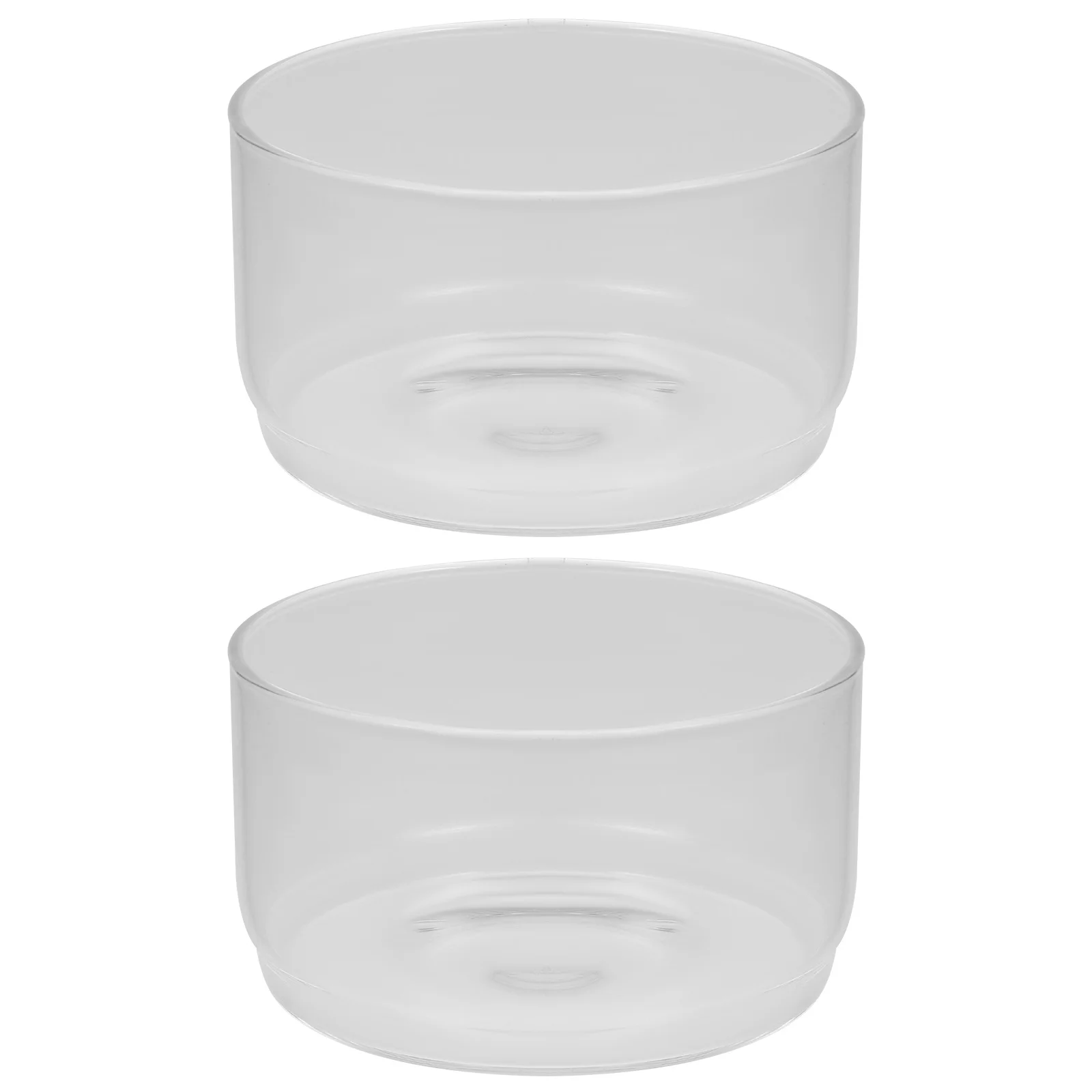 2 Pcs Kitchen Home Bowl High-transparency For Baking Microwave Tray Storage High-Boron Glass
2 Pcs Kitchen Home Bowl High-transparency For Baking Microwave Tray Storage High-Boron Glass