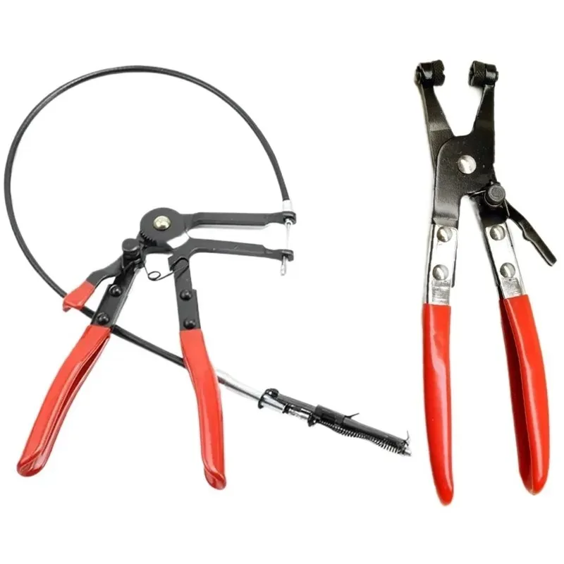 Manual Car Fuel Water Hose Clamp Pliers, Long - Reach Steel Wire Spring, Hose Clamp Disassembly Tool
Manual Car Fuel Water Hose Clamp Pliers, Long - Reach Steel Wire Spring, Hose Clamp Disassembly Tool