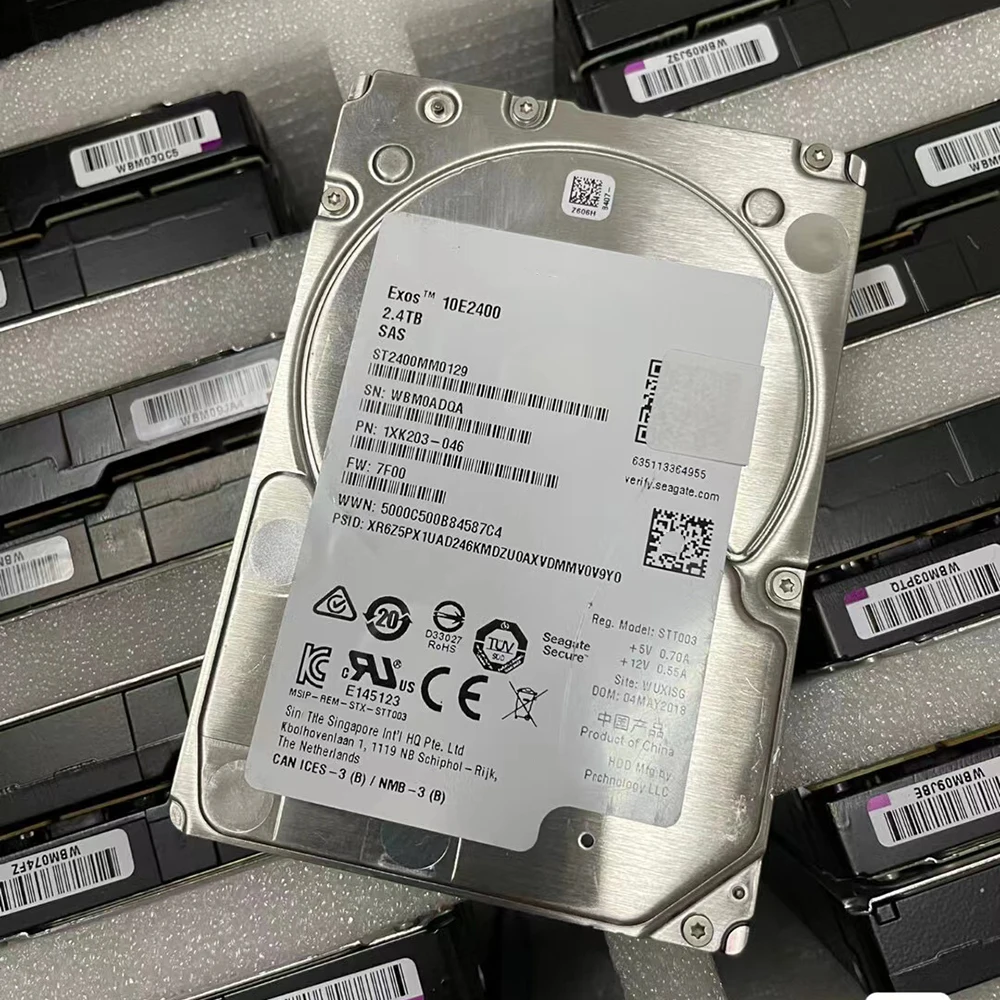 ST2400MM0129 HDD Жесткий диск корпоративного сервера 2,4T 10K SAS 2,5" Жесткий диск 12G
ST2400MM0129 HDD Жесткий диск корпоративного сервера 2,4T 10K SAS 2,5" Жесткий диск 12G