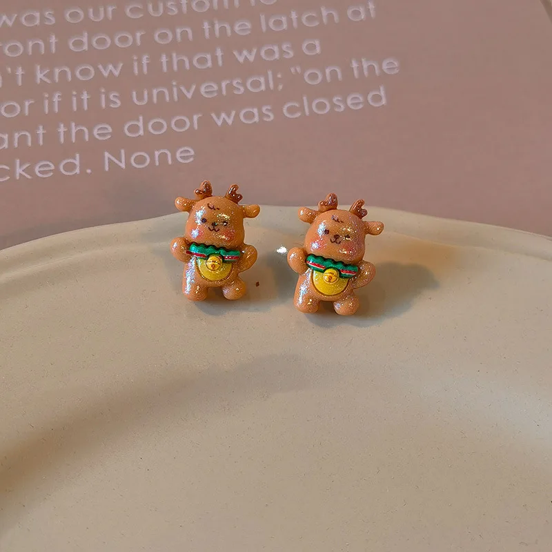 Delightful Christmas Resin Earrings for Women Trendy Different Styles 2.5*2.5cm Size Merry Party Jewellery Accessories
Delightful Christmas Resin Earrings for Women Trendy Different Styles 2.5*2.5cm Size Merry Party Jewellery Accessories 