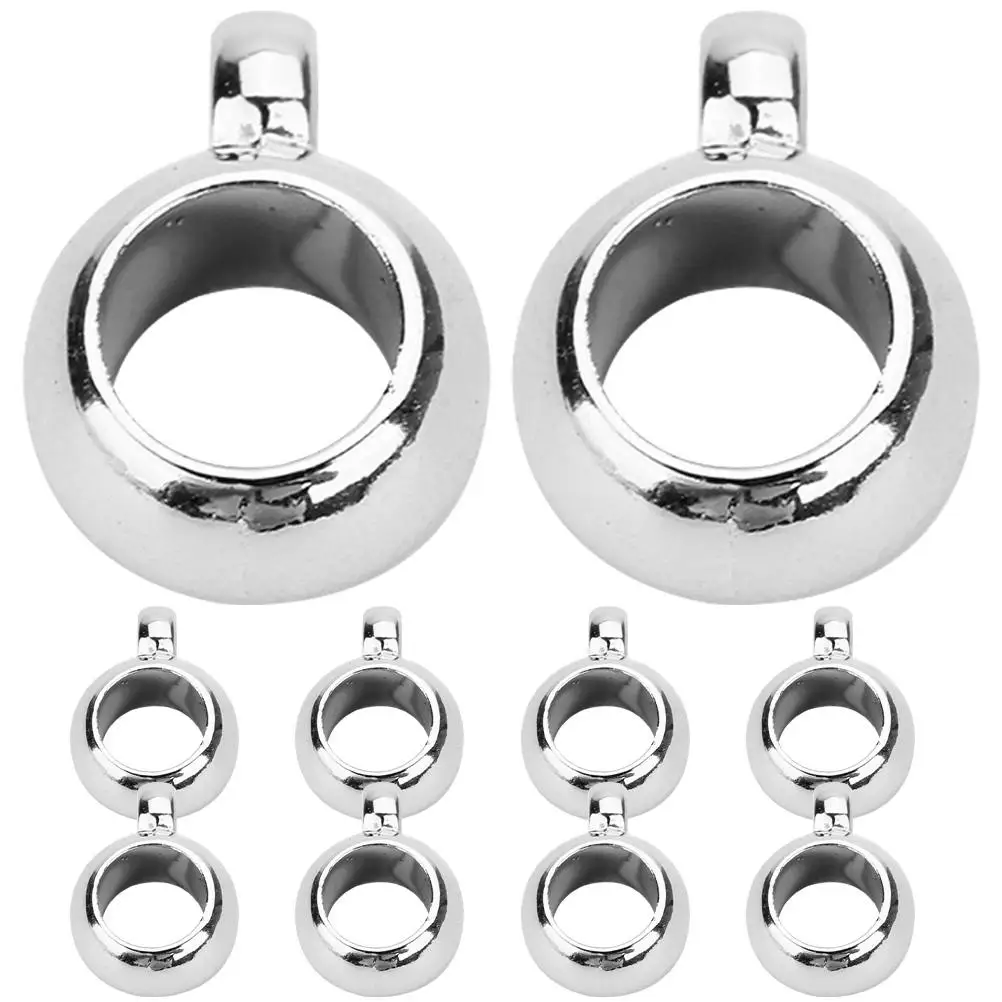200 Pcs Pendant Accessories DIY Necklace Beads Charms Large Hole Connector Bail Spacer Jewelry Making Findings Bracelet
200 Pcs Pendant Accessories DIY Necklace Beads Charms Large Hole Connector Bail Spacer Jewelry Making Findings Bracelet
